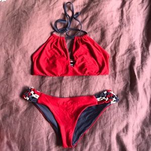 Frankie’s Bikinis bathing suit size Medium